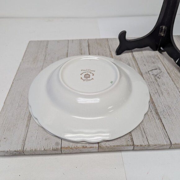 Governors Mansion Vogue Ceramic Industries Natchez Set 2 Shallow Soup Bowls - Picture 7 of 8